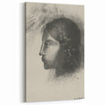 Elegant Gothic Portrait - Vintage Gothic Print | Gothic Wall Art Canvas