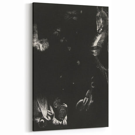 Dark Decor Style - Celestial Gothic Art Print on Canvas