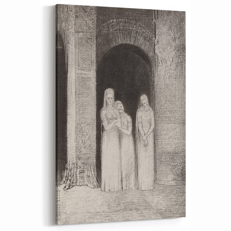 Mystic Gothic Wall Art - Vintage Dark Decor with Medieval Elegance