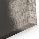 Gothic Church Shadow Art - Dark Decor for Medieval Aesthetic Spaces