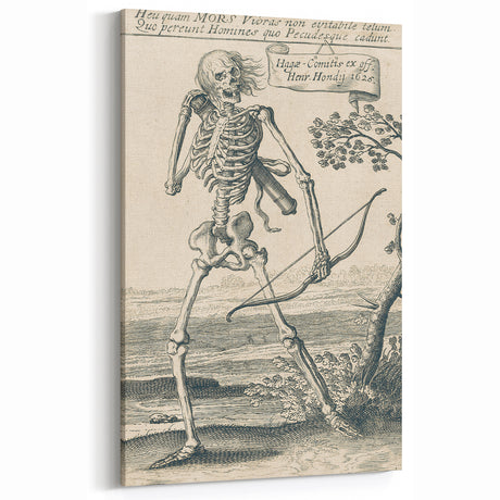 Vintage Gothic Skeleton Art - Medieval Dark Decor for Unique Spaces