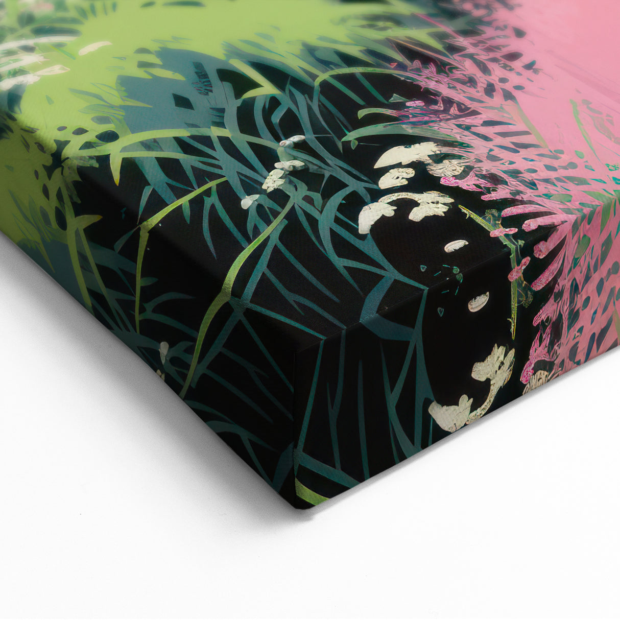 Modern Electric Wall Art – Vibrant Abstract Electric Art Canvas Decor
