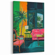 Vibrant Electric Interior Art – Abstract Electric Wall Canvas Decor