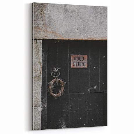 Rustic Wood Store Wall Art for Vintage Farmhouse and Rustic Decor