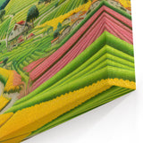 Colorful Electric Landscape Art – Modern Electric Wall Canvas Decor