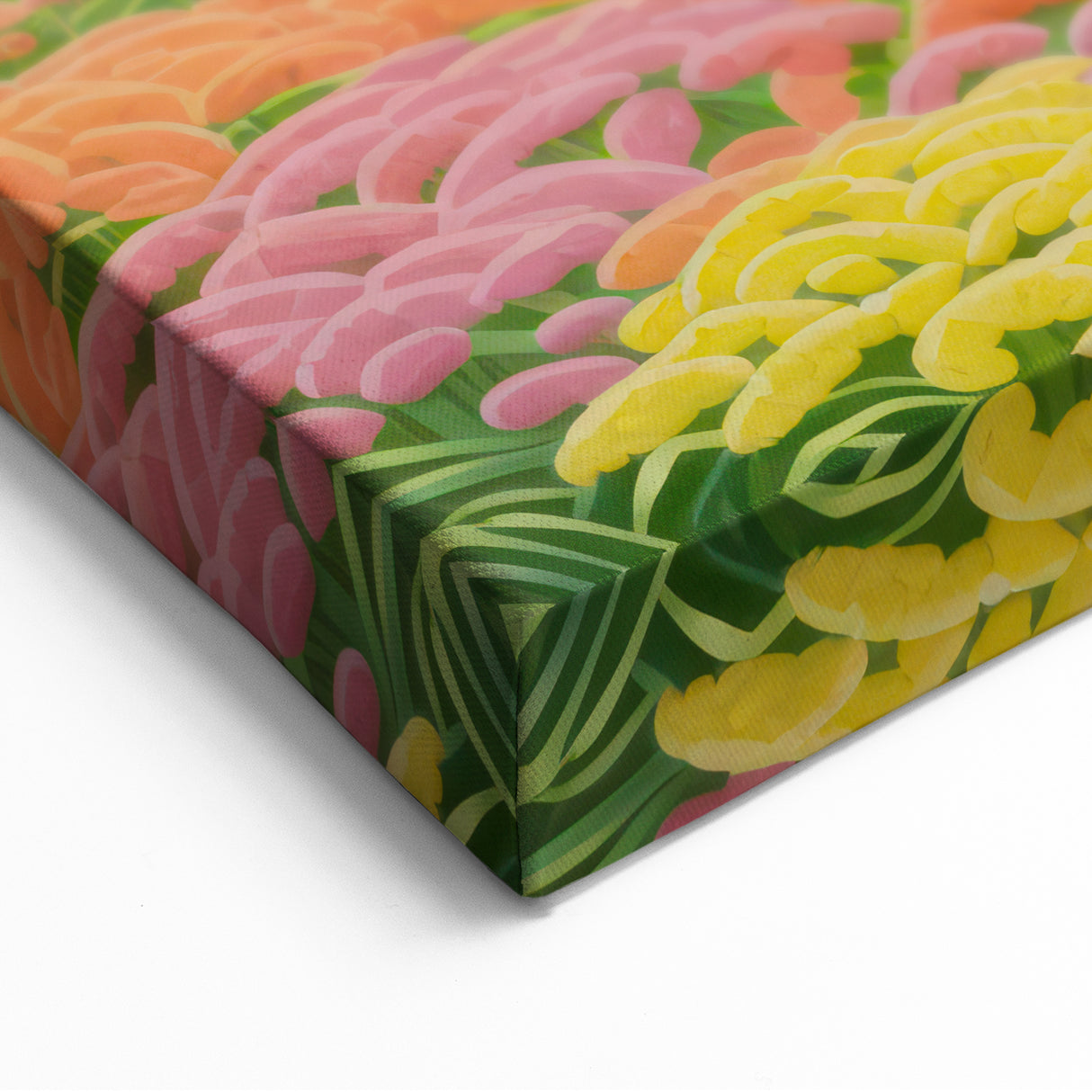 Colorful Electric Landscape Art – Modern Electric Wall Canvas Decor
