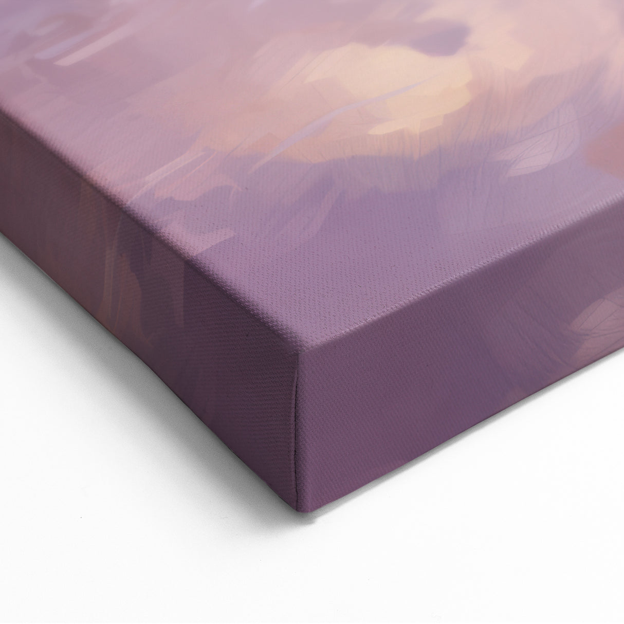 Serene Electric Sunset Art – Modern Vibrant Electric Wall Canvas Decor
