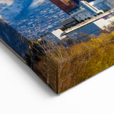 Salt Lake City Framed Art - Utah Skyline and Mountain Scenic View Prints