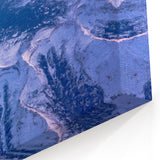 Utah Nature Photography - Snow-Covered Aerial View Scenic Wall Art