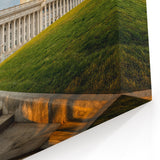 Salt Lake City Framed Art - Utah State Capitol Building Scenic Wall Decor