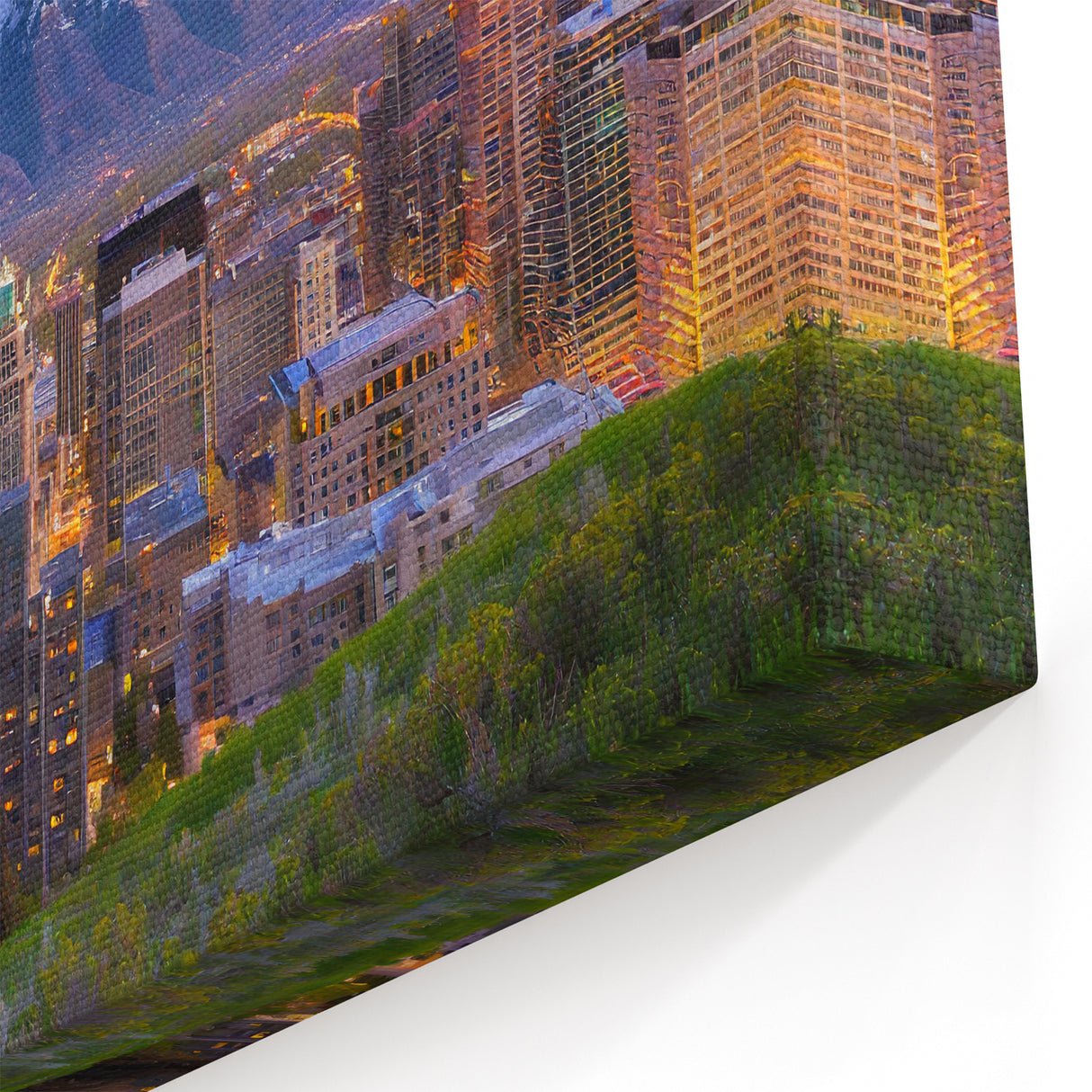 Scenic Salt Lake City Art Prints - Sunset Skyline and Mountain View Decor