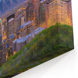 Scenic Salt Lake City Art Prints - Sunset Skyline and Mountain View Decor