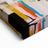 Abstract Electric Pop Art Canvas - Vibrant Modern Wall Art Decor