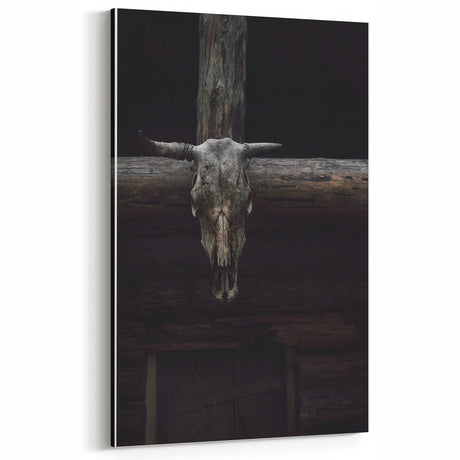 Rustic Skull Wall Art for Vintage-Inspired Farmhouse and Western Decor