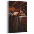 Rustic Saddle and Barn Wall Art for Farmhouse and Western Decor