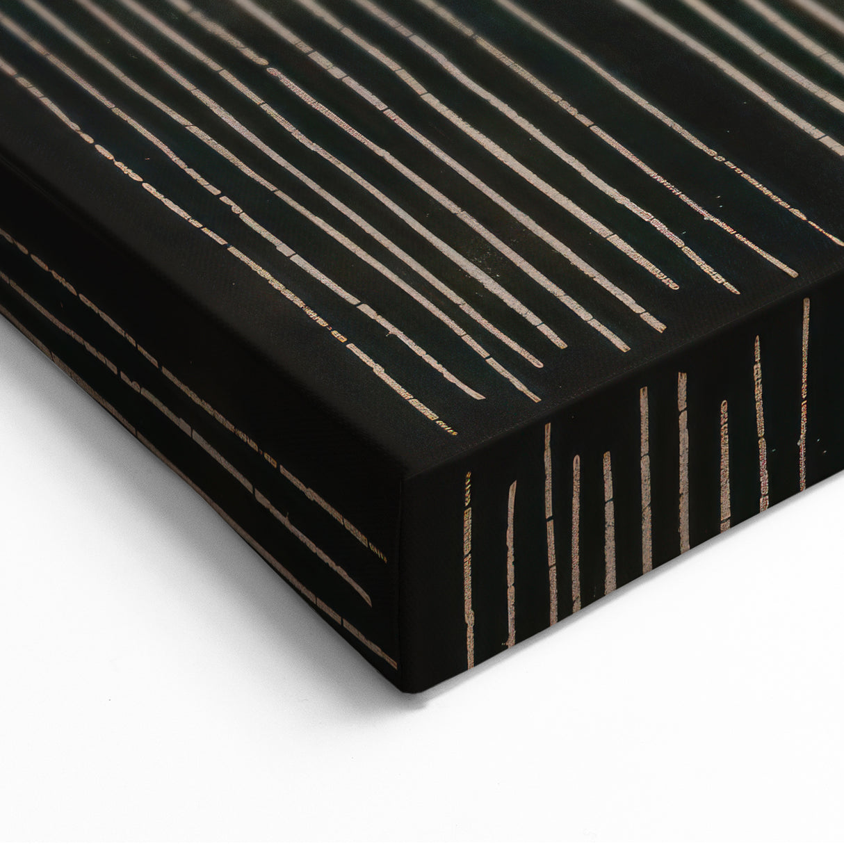 Minimalist Electric Line Art Canvas - Modern Monochrome Wall Decor