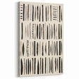Abstract Electric Pattern Canvas - Monochrome Modern Wall Art Decor