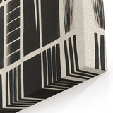 Modern Monochrome Grid Art Canvas - Electric Pattern Wall Decor