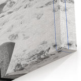 Black and White Surfer Coastal Wall Art - Magazine Style Ocean Print