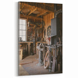 Rustic Workshop Tools Wall Art – Timeless Farmhouse Decor Piece