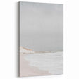 Coastal Wall Art: Minimalist Sandy Shoreline - Serene Beach Decor Print