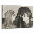 Gothic Artworks - Haunting Figures Canvas for Dark Decor Style