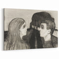 Gothic Artworks - Haunting Figures Canvas for Dark Decor Style