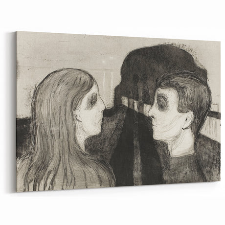 Gothic Artworks - Haunting Figures Canvas for Dark Decor Style
