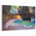 Zion Panoramic Art – The Subway Zion Canyon Scenic Photography