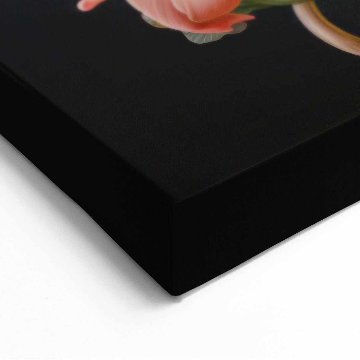 Elegant Butterfly Electric Art: Floral Botanical Canvas Wall Print