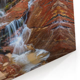 Zion Canyon Photography – Cascading Waterfalls National Park Wall Art