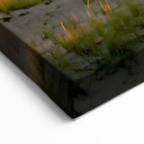 Cape Cod Framed Art - Charming Coastal Cottage at Sunset Print