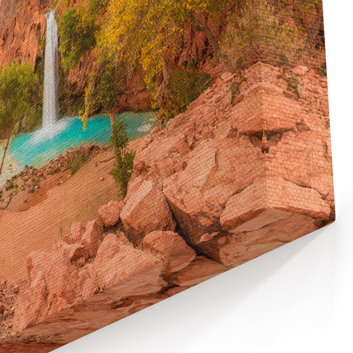 Zion National Park Posters – Scenic Waterfall and Canyon Wall Art
