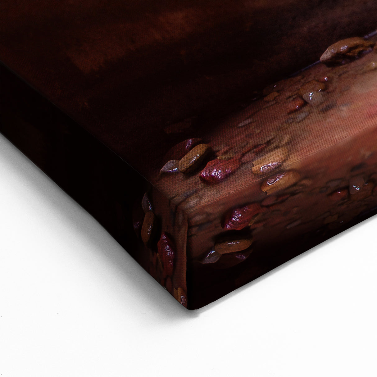 National Park Scenic Wall Art – Zion Canyon Ladder and Waterfall Print