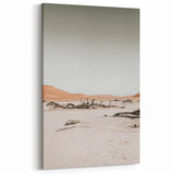 Desert Landscape Wall Art – Rustic Farmhouse Style Natural Decor Print