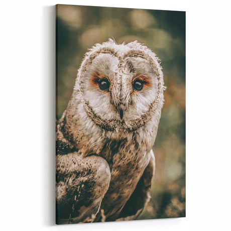 Barn Owl Wall Art – Rustic Farmhouse Nature-Inspired Decor Print