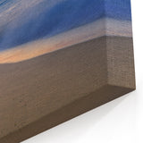 Nantucket Beach Prints – Tranquil Ocean Waves Sunset Coastal Canvas Art