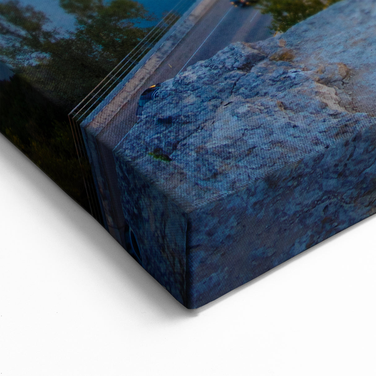 Texas Scenery Prints- Pennybacker Bridge Sunset Austin Cityscape Art