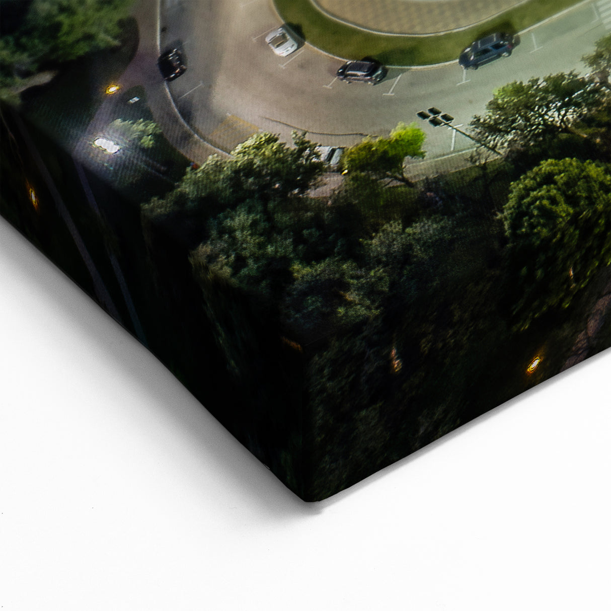 Austin Wall Art - Texas State Capitol Nightscape Austin Cityscape Art