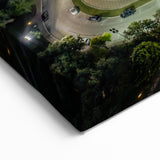 Austin Wall Art - Texas State Capitol Nightscape Austin Cityscape Art