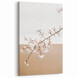 Farmhouse Wall Art - Delicate Blossom Branch in Minimalist Rustic Style