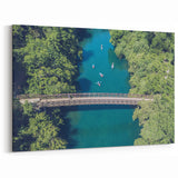 Austin Cityscape Art - Bridge Over River Texas Scenery Prints