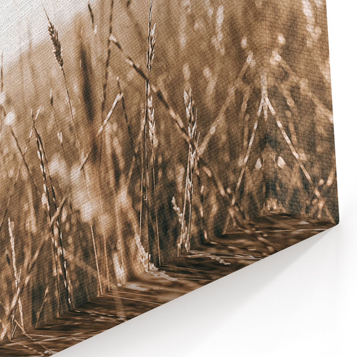 Farmhouse Wall Art - Rustic Sunset Landscape for Cozy Country Decor
