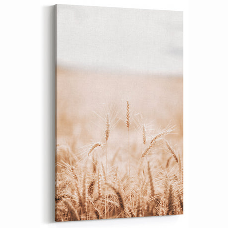 Farmhouse Wall Art - Wheat Field for Rustic Country Living Decor