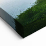 Dallas Downtown Photography - Texas Scenery Art with River Reflection