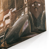 Farmhouse Wall Art - Harvest Tractor in Field for Rustic Country Decor
