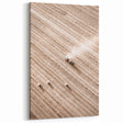 Farmhouse Wall Art - Aerial View of Harvested Field for Rustic Decor