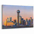 Dallas Skyline Wall Art - Texas Urban Landscape Canvas Iconic Cityscape