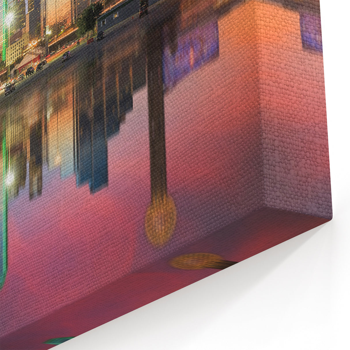 Dallas Skyline Wall Art - Texas Night View Cityscape Iconic Photography