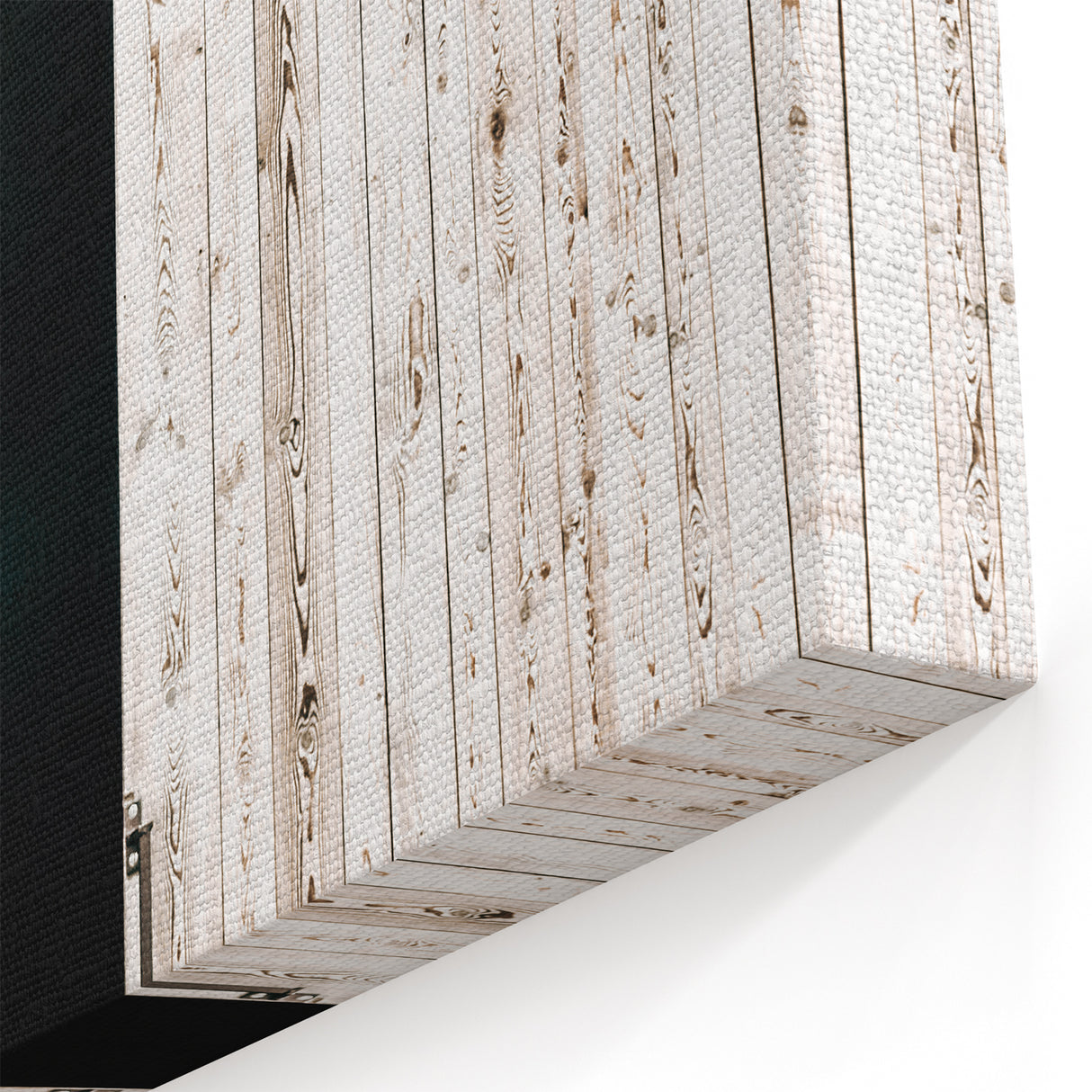 Rustic Farmhouse Wall Art with Wooden Barn Door - Vintage Country Style